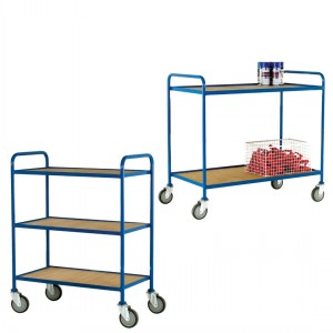 Tray Trolley Plywood Shelves